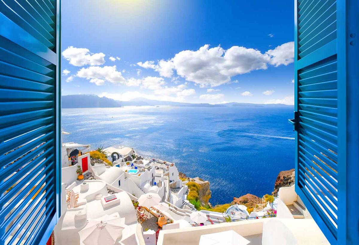Santorini honeymoon