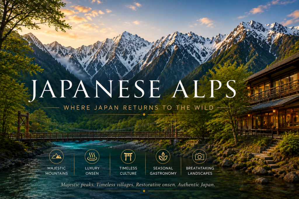japanese alps luxury travel